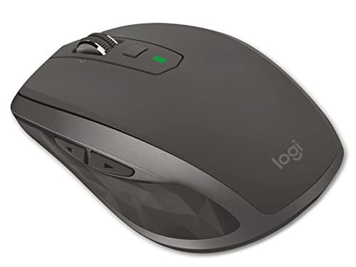 Logitech MX Master 2S - Mouse wireless Bluetooth per Mac e Windows Graphit, certificato e rigenerato nero grafite (Ricondizionato)