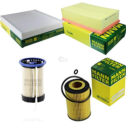 MANN-FILTER Inspektions Set Inspektionspaket Innenraumfilter Kraftstofffilter Luftfilter Ölfilter