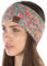 Funky Junque Exclusives Damen Kopfband, gefüttert, Stretch, gestrickt, Ohrenwärmer, Rosa, Gelb, Hot Pink, Blaugrün – 4 Farbtöne, 1 Count (Pack of 1)