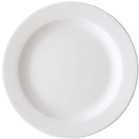 Arzberg 2 Stück Weiss Frühst.Teller 19/Fa 41382-800001-10019 und 4x Set EKM Living Edelstahl Strohhalme
