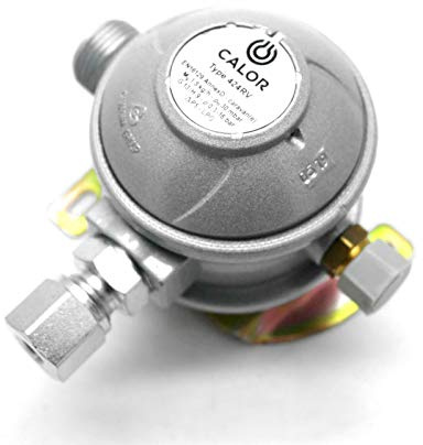 CALOR GAS Brand 30mbar 8mm 90 Degree Caravan Regulator And Motorhome Regulators