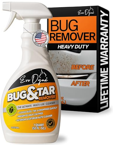 Evo Dyne Bug Remover 32 oz Car Cleaner Removes Tar, Sap & Grease