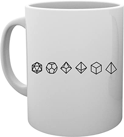Dungeons And Dragons Dice Mug Cup
