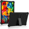 ATOOZ for Lenovo Tab M10 3rd Gen Case 10.1,Soft Silicone Shockproof Case for Lenovo Tab M10 3rd Gen Tablet 2022 (TB-328F/TB-328X) with PC Stand (Black)