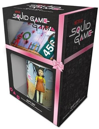 Pyramid International Set Squid Game – Tasse, Untersetzer und Schlüsselanhänger