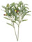 Amosfun Gefälschte Grüne Pflanzenornamente 3-stufiges Bündel Grünes Zuhause Schmücken Einfaches Blumenarrangement-Material