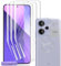 Zerrshoo Protector para Redmi Note 13 Pro Plus Película de flexible 3 Piezas y Redmi Note 13 Pro Plus Cristal Templado Protector de Cámara 2 Piezas, HD Trasparente para Redmi Note 13 Pro+ Protector