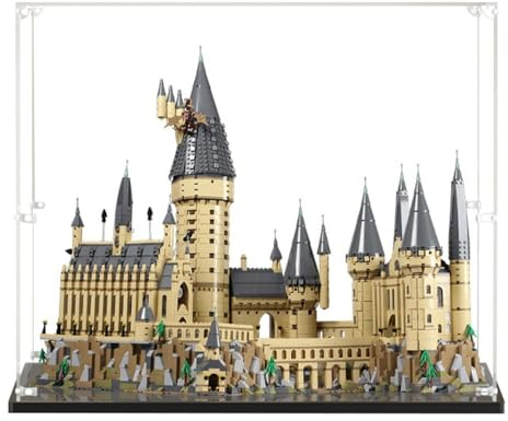 Acryl Modellbox Kompatibel Mit Lego 71043 Castle, Staubdichte Acryl Vitrine, Acryl Schaukasten (Kein Modell) A,3mm