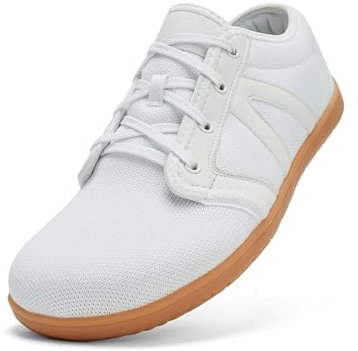 Treer Chaussures Pieds Nus Homme Femme Natura Été Chaussures Pieds Larges Légères Tricotées Barefoot Confort Chaussures Minimalistes avec Semelle à Chute Zéro Barefoot Shoes Running Sneakers