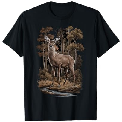 Cadeau et Vêtements de Chasse pour Chasseurs de Chevreuils T-Shirt