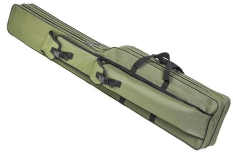 MOBUTOFU Outdoor Angelruten Tasche Tragbare wasserdichte Oxford Angeltasche Für Angelzubehör Und Für Angler Und Outdoor-enthusiasten Militärgrün
