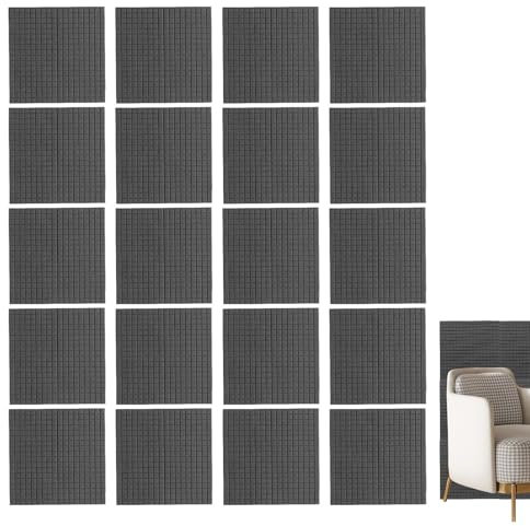 Papier peint pour murs, papier peint coller et détacher - Panneau mural Papier peint en brique de 20 pièces - Autocollant pour décoration murale texturée détache et collage électrodome
