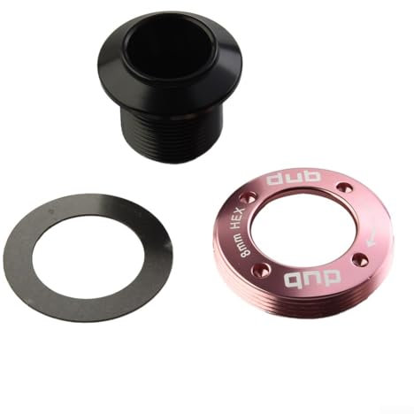M30 Selbstausziehendes Kurbelschrauben-Set für SRAM für DUB hochfeste Aluminiumlegierung (Rosa)