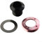 M30 Selbstausziehendes Kurbelschrauben-Set für SRAM für DUB hochfeste Aluminiumlegierung (Rosa)