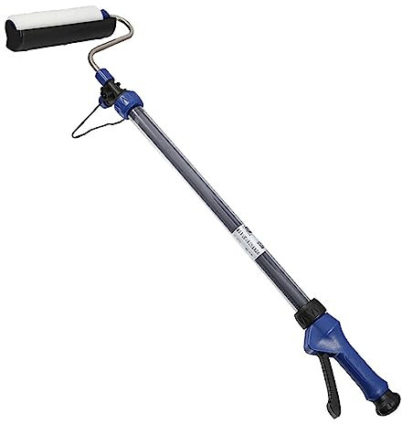 Elektrischer Farbrollerpinsel mit Verlängerungsstange, multifunktional, vollautomatisch, ergonomisch, Farbroller, Innenbereich, Heimwerkzeug zum Streichen von Wänden, Decken und mehr