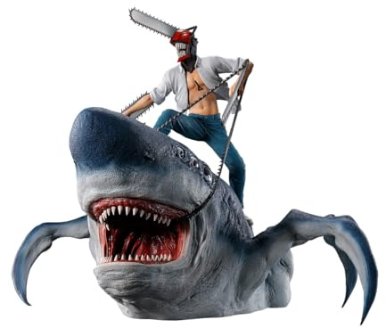Ichibansho Figure - Chainsaw Man - Chainsaw Man & Beam Mega Impact Statue