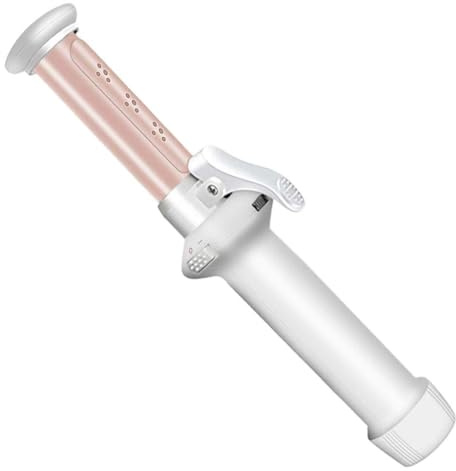 Mini baguette à friser sans fil – Rechargeable par USB-C, céramique de 2,5 cm, crée des boucles lâches rapidement, parfaite pour les voyages, le bureau et les retouches rapides