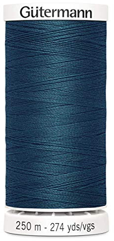 Gutermann Sew All Polyester Thread, 250Mtr, Jewel Green (0870), 5.5 x 2.7 x 2.7 cm