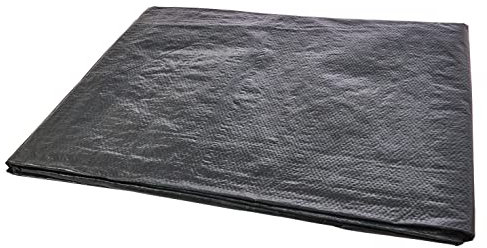 Amtech S4910 Green Tarpaulin Sheets Waterproof, Washable, Tear proof 3.65 x 2.4 m (12 x 8 ft)