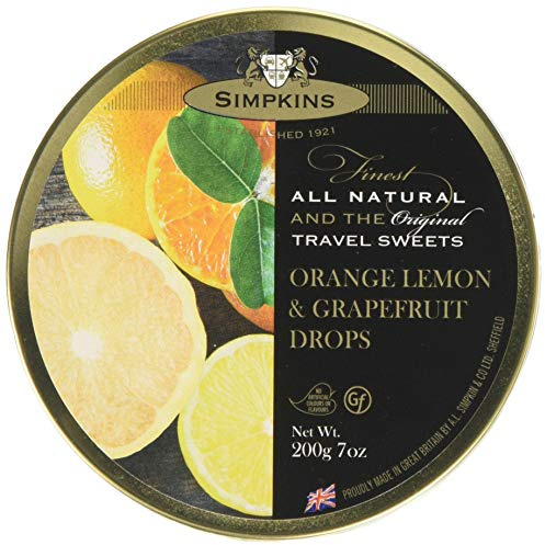 Simpkins Orange, Lemon & Grapefruit Travel Sweets (2 Pack)