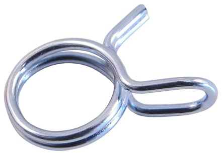 Federdrahtschelle - Spannbereich: 10,4-11,0 mm - Drahtdicke: 1,2 mm - ideal zur Sicherung Benzinschlauch