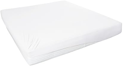 Boxspringbett - Spannbetttuch in weiß 180-200x200 cm von Hahn Haustextilien