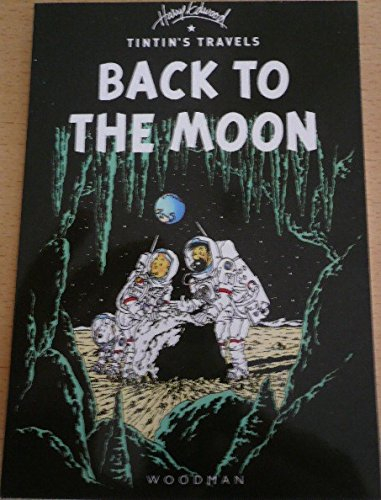 Tim und Struppi – Back To The Moon (Pastiche) – 10 x 15 cm Postkarte