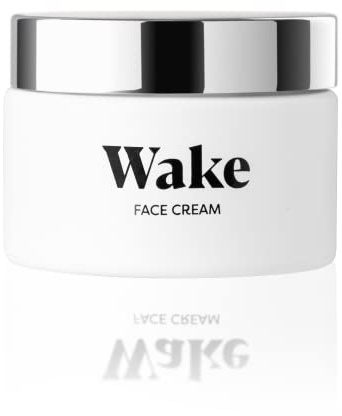 Wake Skincare Face Cream for Dry Skin, Moisturiser for Dry Skin - Hyaluronic Acid Moisturiser - 50ml, Dry Skin Cream - Natural Antioxidants & Dry Skin Face Cream, Face Moisturiser for Dry Skin