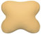 Edda Lux Bezug passend für Tempur All-Around Schlafkissen, 60/56 x 50/48 cm, formbeständiger Jersey Kissenbezug für Schmetterlingskissen, aus 100% Baumwolle, in Curry