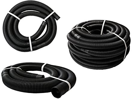 PoolSun Poolschlauch 38mm schwarz Schwimmbadschlauch (3 Meter)