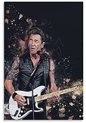 Peter Maffay Poster, dekoratives Gemälde, Leinwand, Wandkunst, Wohnzimmer, Poster, Schlafzimmer, Gemälde, 50 x 75 cm