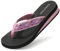 ChayChax Infradito Donna Zeppa Sandali da Spiaggia Leggero Ciabatte Estive Pantofole all’Aperto Antiscivolo, Rosa, 38 EU