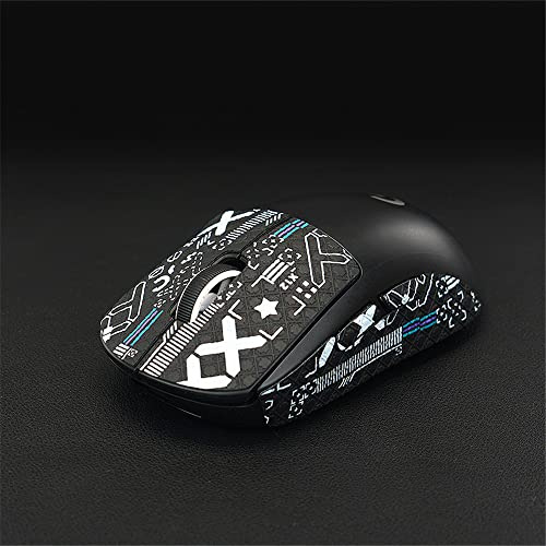 Anti-Rutsch Aufkleber für die Maus, Passend für Logitech G Pro X Superlight, Schweißresistente Pads, Grip Tape für G Pro X Superlight Mouse (HZ-B-XX)