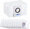 10 bolsas para aspiradora Ecovacs Deebot X1 Omni / X1 e Omni / T20 Omni / T20 Omni / 3L de gran capacidad