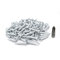 DOJA Barcelona | Vis Tete Extra Plate avec Embout PH2-25 | 100 Autoforeuses Metal | Ø4,2*23mm | Acier Zingue Blanche | Autoperceuse pour Metal, Embout Visseuse, Bac Acier, Tole Toiture