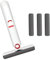 Portable Mini Mop, Self-Squeeze Desktop Cleaning Mini Mop for Bathroom, Kitchen, Tableware, Desktop, Glass (2 Cotton Sponge and 1 Squeeze Handle)