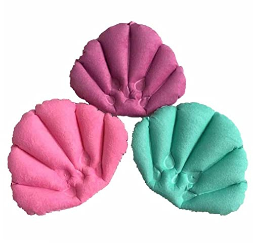 Oreiller de Baignoire, Oreiller de Baignoire en éponge, Oreiller Gonflable, Coussin de Baignoire Confortable, Oreiller de Bain pour Maison, Hôtels et Salle de Bain