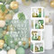 Babyparty Deko Box Junge, 4Pcs Luftballon Boxen mit 30 Buchstaben (BABY+A-Z) Grün Gold Luftballons für Babyparty Deko Junge, Babyshower Deko, Gender Reveal Party, Baby Party