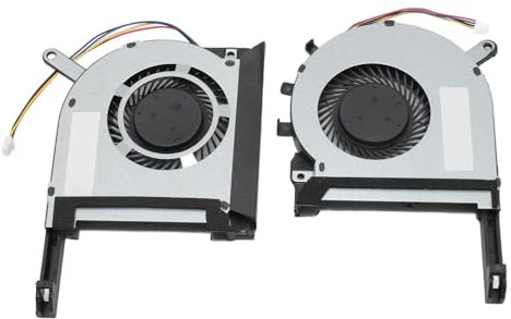 Ventilateur de Refroidissement de CPU pour Ordinateur, DC 5V 4 Broches, Ventilateur de Refroidissement de CPU et GPU de Remplacement pour TUF505 TUF506 TUF565 TUF566 TUF705