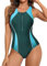Charmo Badeanzug Damen Sport Badeanzüge für Frauen Shape Bademode Racerback Schwimmanzug mit Cups Swimsuits for Women