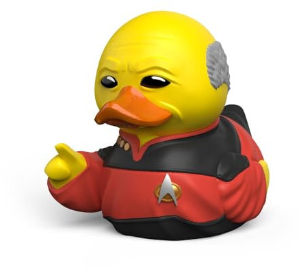 TUBBZ Kleine Jean-Luc Picard Sammelbare Vinyl-Gummientenfigur - Offizielles Star Trek Merchandise - Sci-Fi Fernseher, Filme & Videospiele