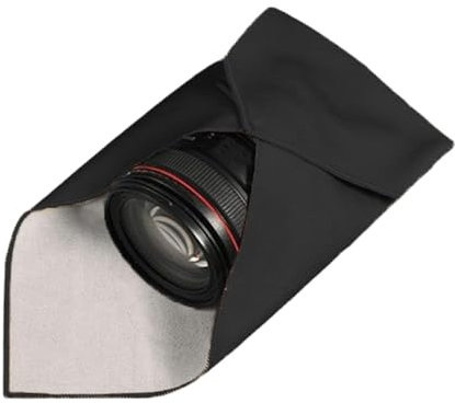 Sulxyi Lens Wrap, Camera Protective Wrap, Camera Lens Pouch, Lens Case, Lens Camera Wrap, 13.7 X 13.7 Inches Bumping and Friction Protective Wrap Supeerior Protection for DSLR Camera Lens