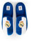 MARPEN SLIPPERS Zapatillas de casa Real Madrid CF Oficiales Temporada 25/26 para Hombre o Mujer, Suela Caucho Diseño Fútbol, Azul y blanco, Talla 43