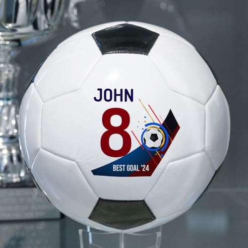 Wanapix | Personalisierter Fußball | Fußbälle mit Name, Foto und Text | Football Ball