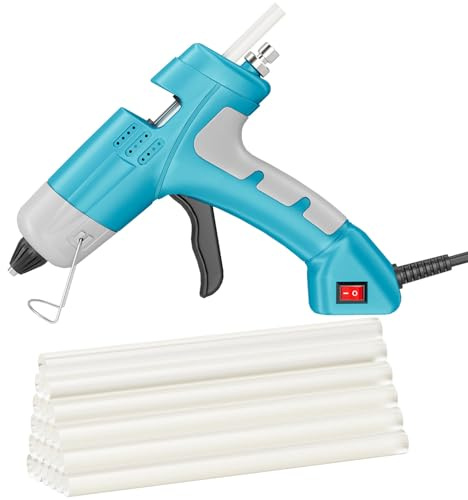 HHYSSG 20W Klebepistole mit 30 Klebesticks