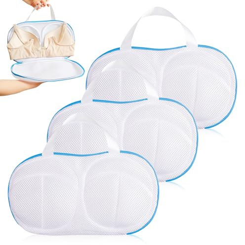 3 Stück Wäschenetz BH,BH Netz für Waschmaschine,Wäschesack BH,Waschbeutel Wäschebeutel Wäschesäcke,Laundry Bag BH Wäschenetz für Waschmaschine für Kleidung Unterwäsche BH