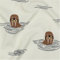 VmG-Store Sweat Stoff Meterware Sweatstoff Designs Sommersweat zum Nähen Kinderkleidung (Walross Sw004)