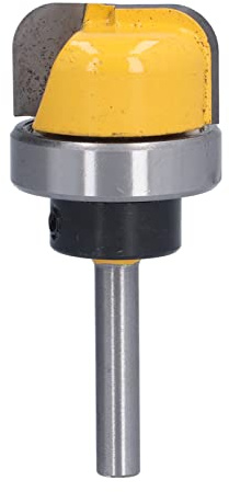 Culnflun Bowl -Router -Bit-, Schüssel- und Tablett -Vorlage -Router -Bit mit Rebound -Design für Holzbearbeitungsgravurmaschinen 6mm Schaft