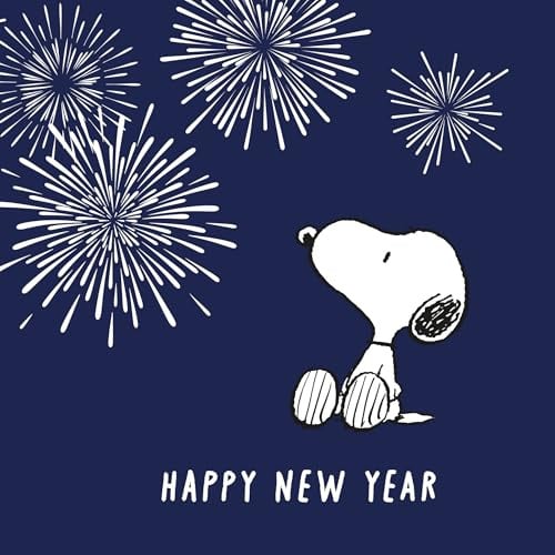 Braun & Company Snoopy MERRY CHRISTMAS Premium Servietten 33x33 cm – 3-lagig, 20 Stück | Design-Servietten mit Snoopy Motiv | Weihnachten mit Snoopy feiern (1113-26563)