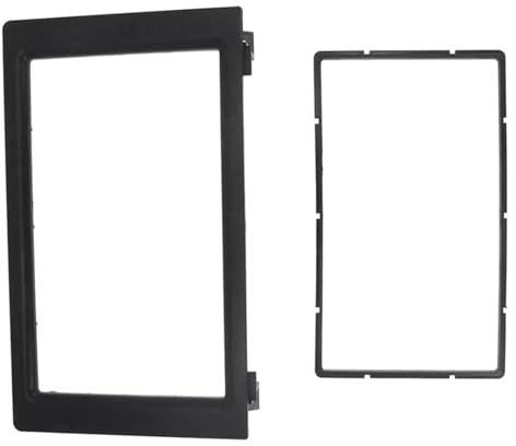 Kit Montage Autoradio Kit Façade D'autoradio 2 DIN pour Saab 9-3 2007-2011 avec Cadre Multimédia Voiture Façade D'autoradio